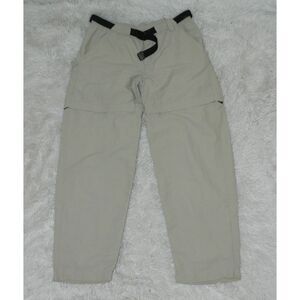 The North‎ Face Pants Girls X-Large Convertible Tan Khaki Shorts Belt Included